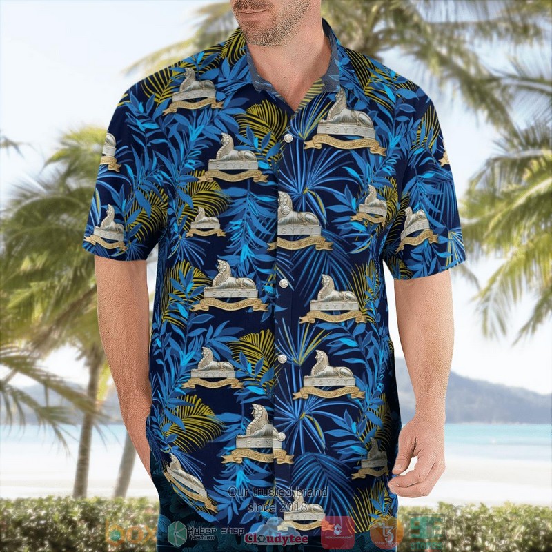 NEW British Army Royal Lincolnshire Regiment Aloha Shirt 3 NEW British Army Royal Lincolnshire Regiment Aloha Shirt word1