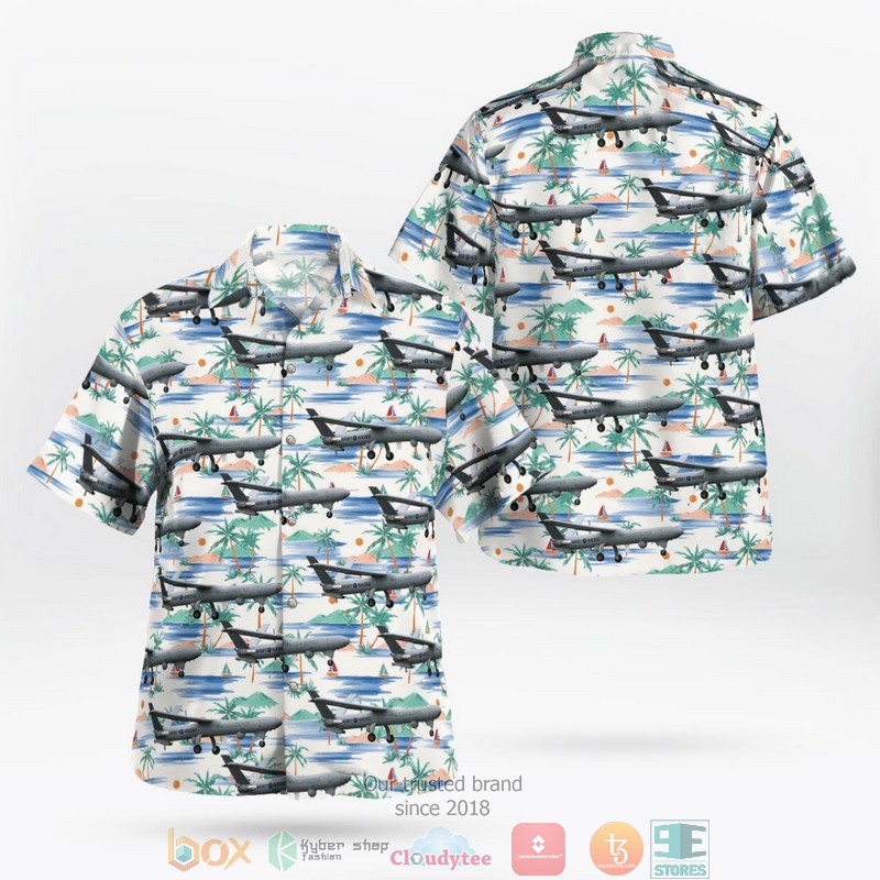 British Army Thales Watchkeeper WK450 Hawaii 3D Shirt 1 British Army Thales Watchkeeper WK450 Hawaii 3D Shirt word2