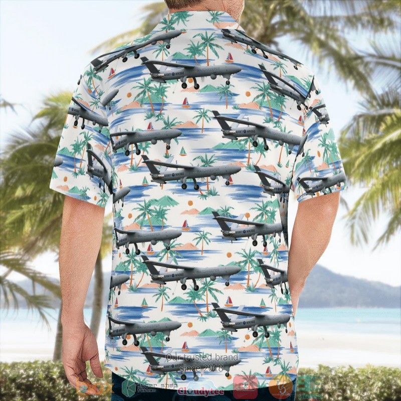 British Army Thales Watchkeeper WK450 Hawaii 3D Shirt 4 British Army Thales Watchkeeper WK450 Hawaii 3D Shirt word2