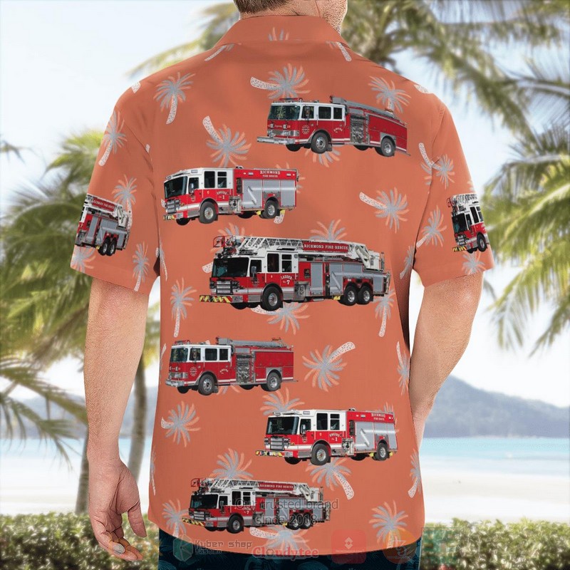 BEST British Columbia, Richmond Fire Rescue Department 3D Aloha Shirt 2 BEST British Columbia, Richmond Fire Rescue Department 3D Aloha Shirt word3