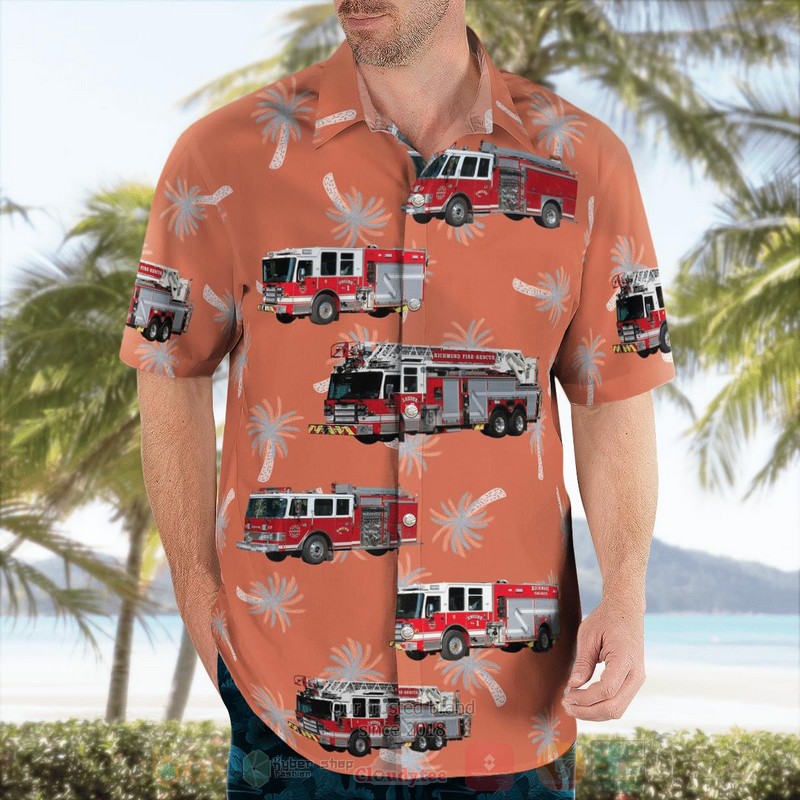 BEST British Columbia, Richmond Fire Rescue Department 3D Aloha Shirt 4 BEST British Columbia, Richmond Fire Rescue Department 3D Aloha Shirt word3