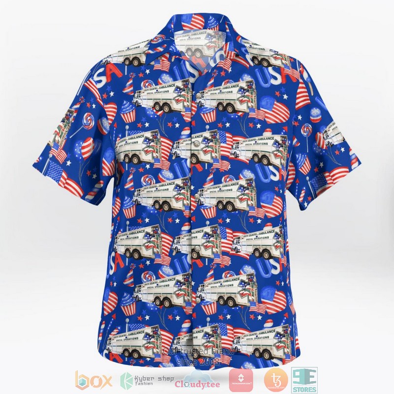 Brookhaven New York South Country Ambulance Specail Operations 4th Of July Aloha Shirt 2 Brookhaven New York South Country Ambulance Specail Operations 4th Of July Aloha Shirt word2