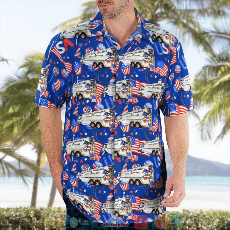 Brookhaven New York South Country Ambulance Specail Operations 4th Of July Aloha Shirt 3 Brookhaven New York South Country Ambulance Specail Operations 4th Of July Aloha Shirt word2