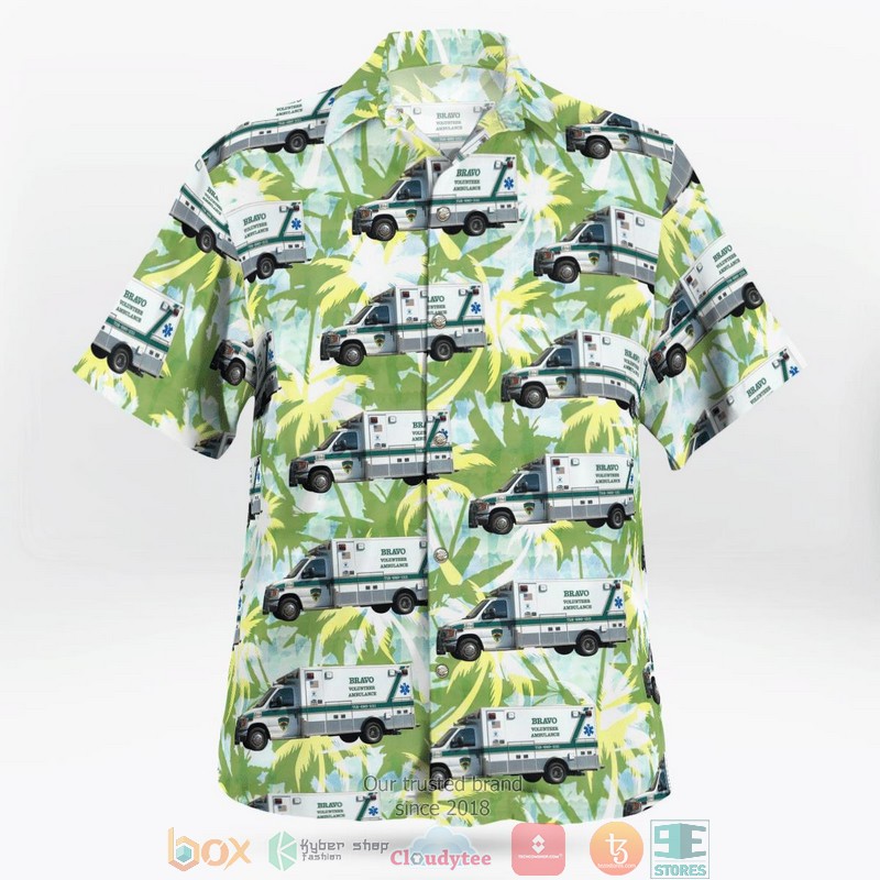 NEW Brooklyn New York BRAVO Volunteer Ambulance Aloha Shirt 2 NEW Brooklyn New York BRAVO Volunteer Ambulance Aloha Shirt word2