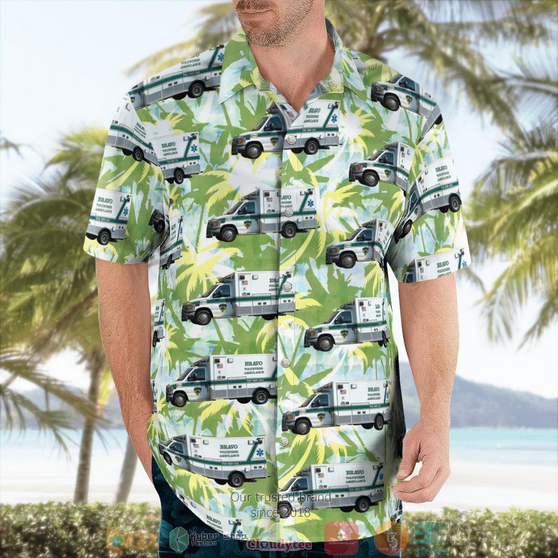 NEW Brooklyn New York BRAVO Volunteer Ambulance Aloha Shirt 3 NEW Brooklyn New York BRAVO Volunteer Ambulance Aloha Shirt word2
