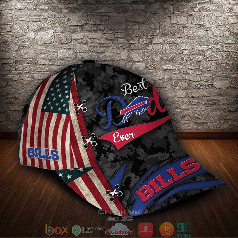 Buffalo Bills Best Dad NFL Custom Name Cap 2 Buffalo Bills Best Dad NFL Custom Name Cap word1