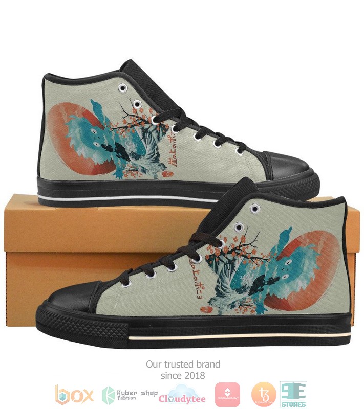 Calcifer Howl's Moving Castle High Top Shoes