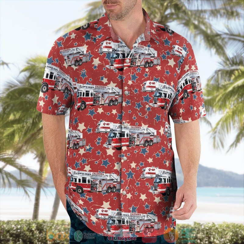 Caledonia Fire Department Wisconsin Independence Day Hawaii 3D Shirt 3 Caledonia Fire Department Wisconsin Independence Day Hawaii 3D Shirt word1