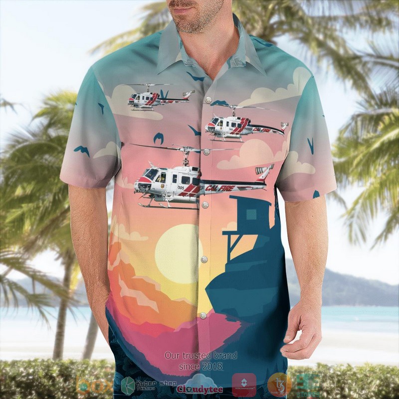 California Department of Forestry Bell UH-1H Iroquois Hawaii 3D Shirt 4 California Department of Forestry Bell UH-1H Iroquois Hawaii 3D Shirt word2