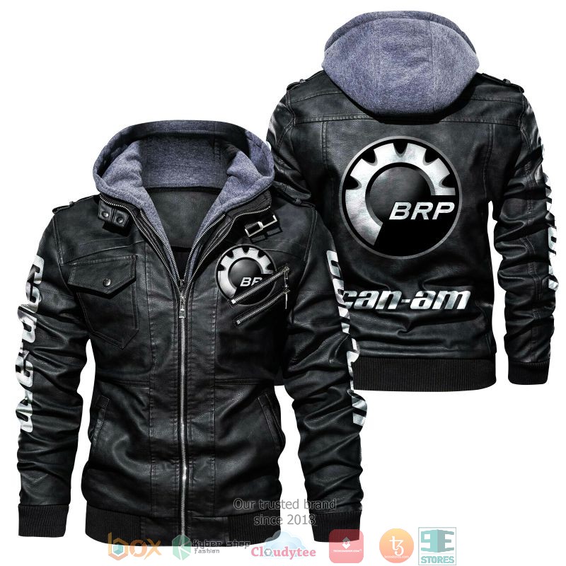 NEW Can-Am motorcycles PU Leather Jacket 2 NEW Can-Am motorcycles PU Leather Jacket word2