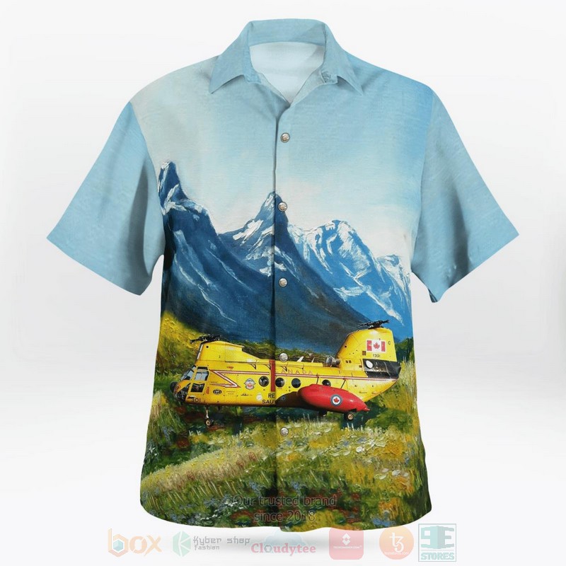 BEST Canada Aviation and Space Museum, Boeing Vertol CH-113 Labrador Serial 301 3D Aloha Shirt word2