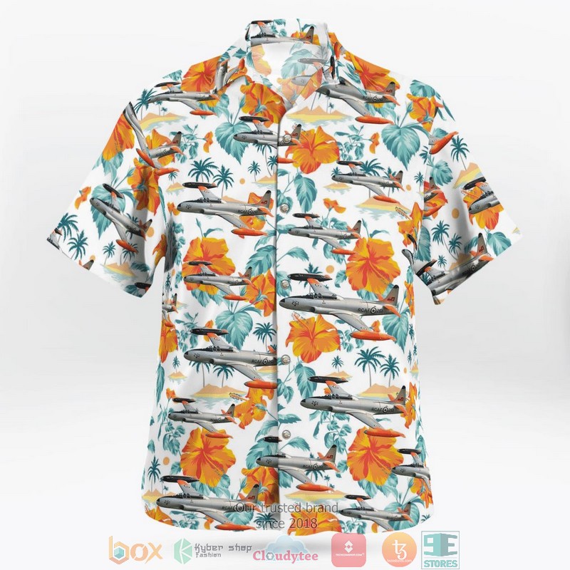 Canada Aviation and Space Museum Canadair CT-133 Silver Star Hawaiian Shirt 2 Canada Aviation and Space Museum Canadair CT-133 Silver Star Hawaiian Shirt word2