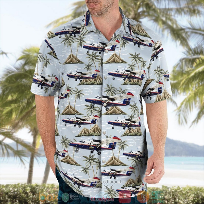 Canada Aviation and Space Museum Winair DHC-6 Twin Otter Hawaiian Shirt word3