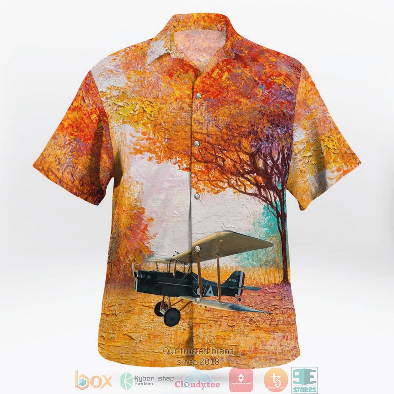 Canadian Museum of Flight Royal Aircraft Factory S.E.5 Hawaiian Shirt 2 Canadian Museum of Flight Royal Aircraft Factory S.E.5 Hawaiian Shirt word3