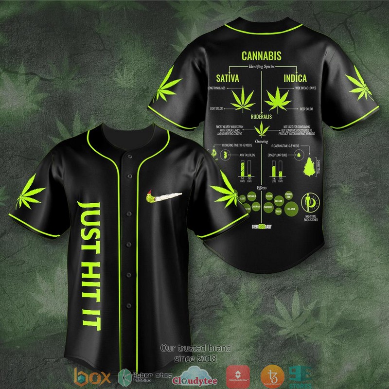 Cannabis Just Hit it Map Baseball Shirt 1 Cannabis Just Hit it Map Baseball Shirt word2
