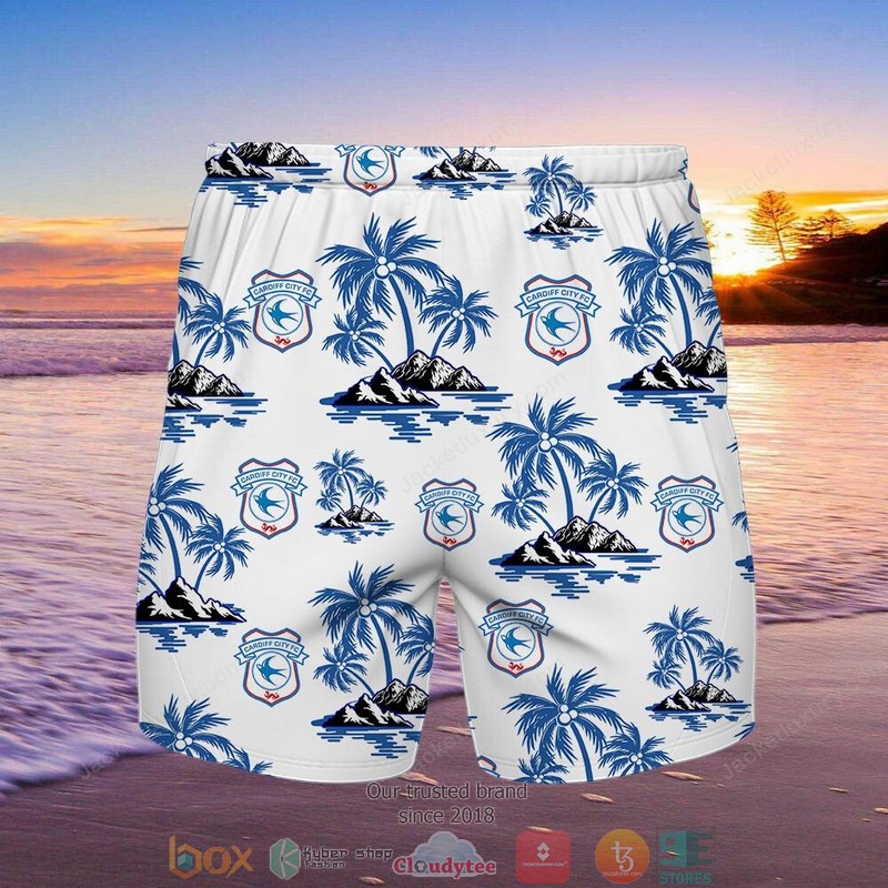 Cardiff City F.C Hawaiian shirt, short 2 Cardiff City F.C Hawaiian shirt, short word2