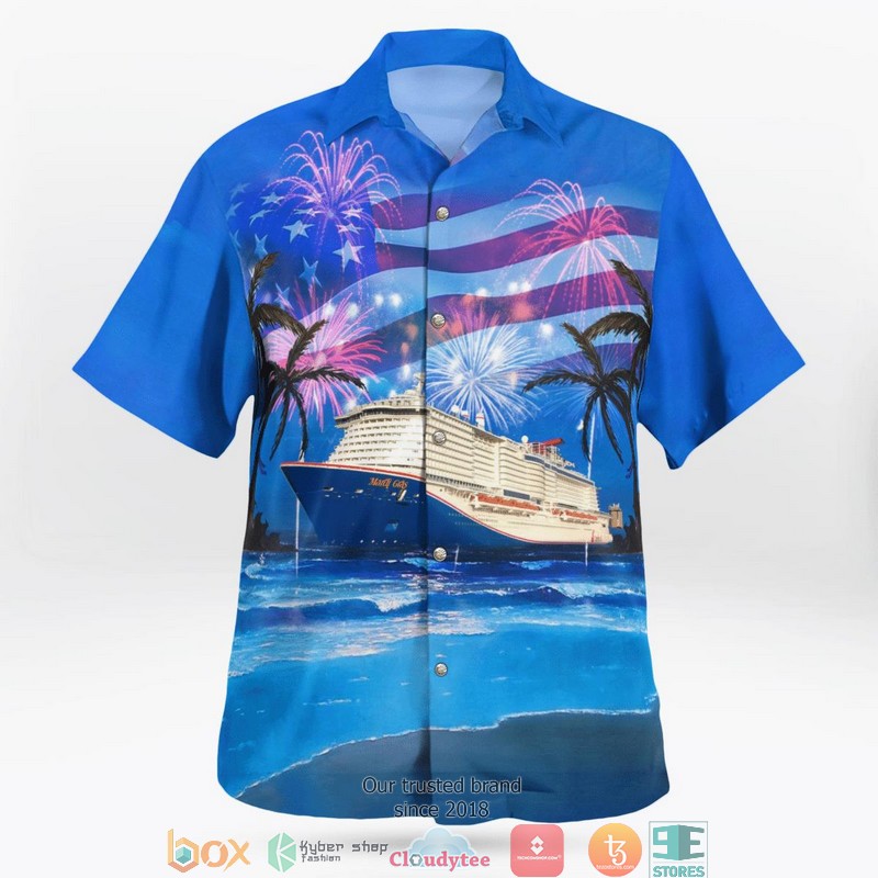 Carnival Cruise Line's Mardi Gras Independence Day Hawaiian Shirt 2 Carnival Cruise Line's Mardi Gras Independence Day Hawaiian Shirt word2