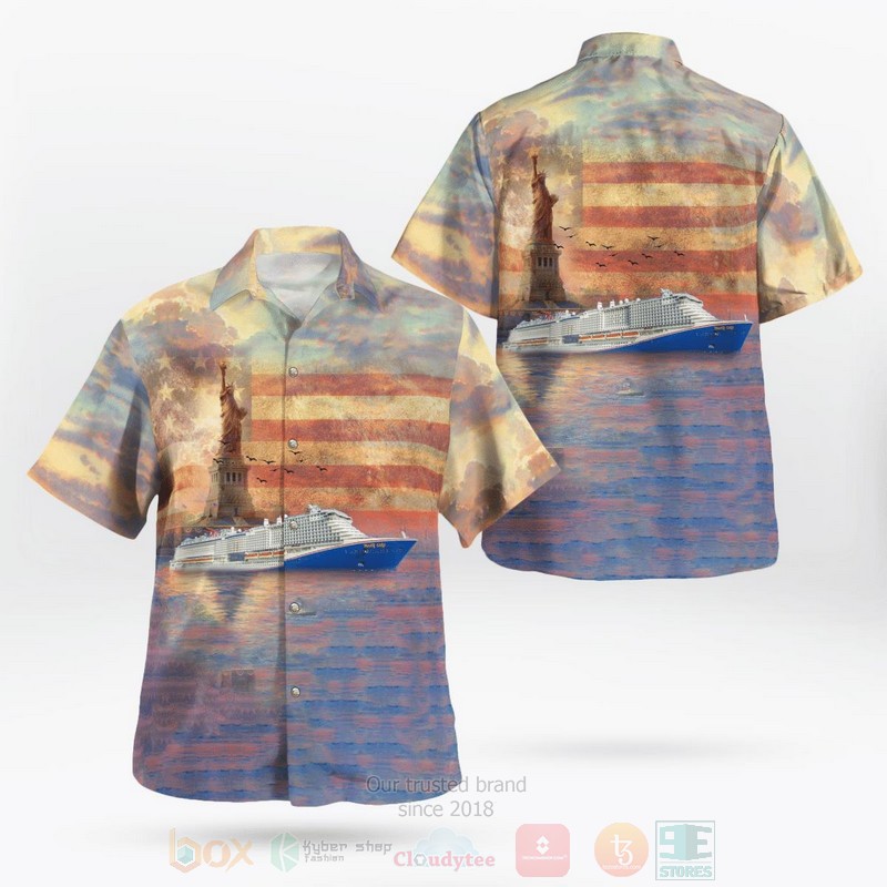 BEST Carnival Cruise Line's Mardi Gras Independence Day 3D Aloha Shirt, Short-Pants word1