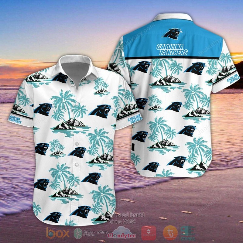 HOT Carolina Panthers Hawaiian Shirt, Shorts word2
