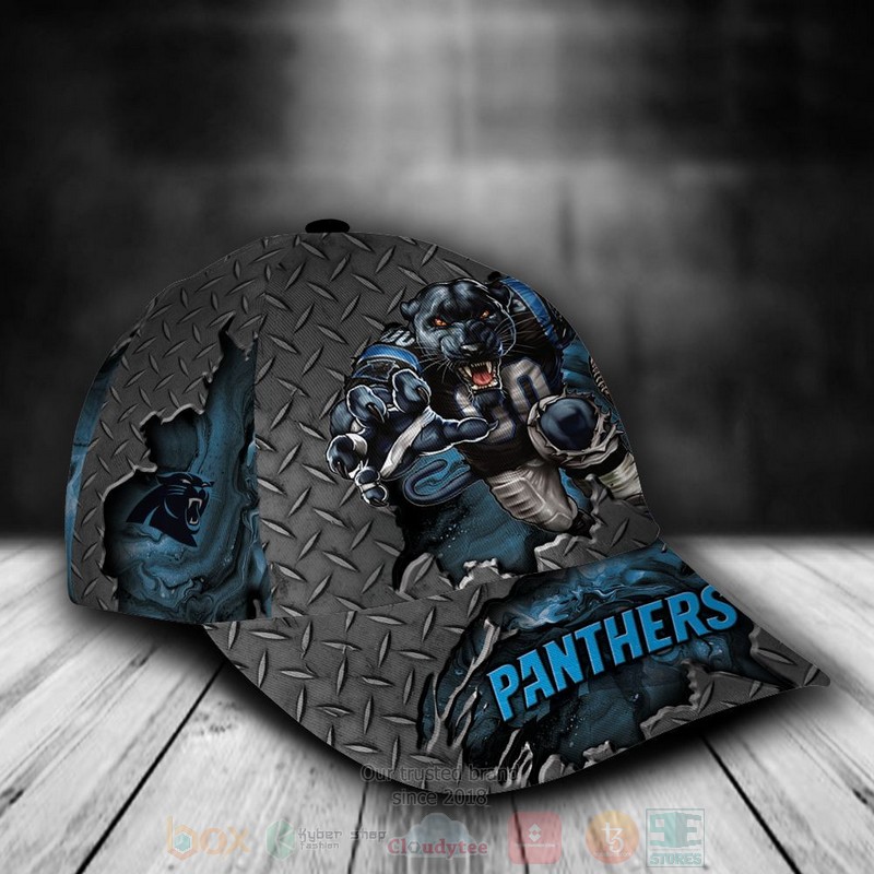 BEST Carolina Panthers Mascot NFL Team Custom Name 3D Cap 2 BEST Carolina Panthers Mascot NFL Team Custom Name 3D Cap word1