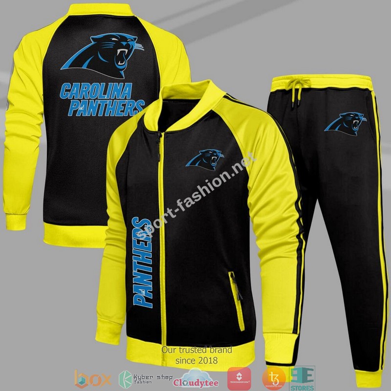 Carolina Panthers Tracksuit Jacket, Pants word1