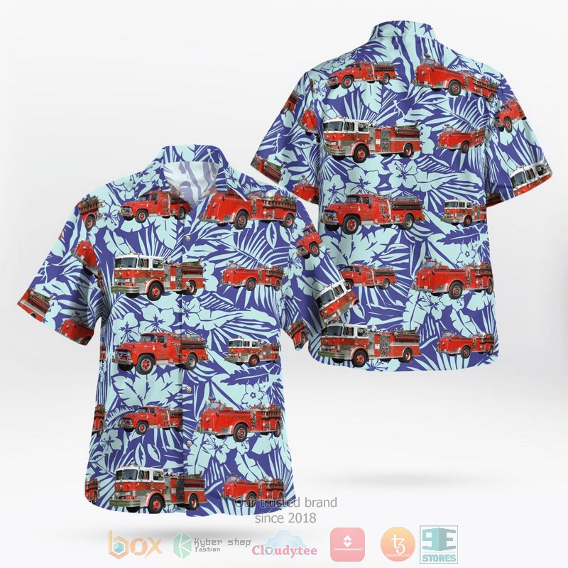 BEST Carroll County Maryland Manchester Fire Company 4 Antique Fire Hawaii Shirt word3