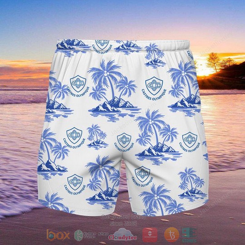 HOT Castres Olympique Hawaiian Shirt, Shorts 2 HOT Castres Olympique Hawaiian Shirt, Shorts word1