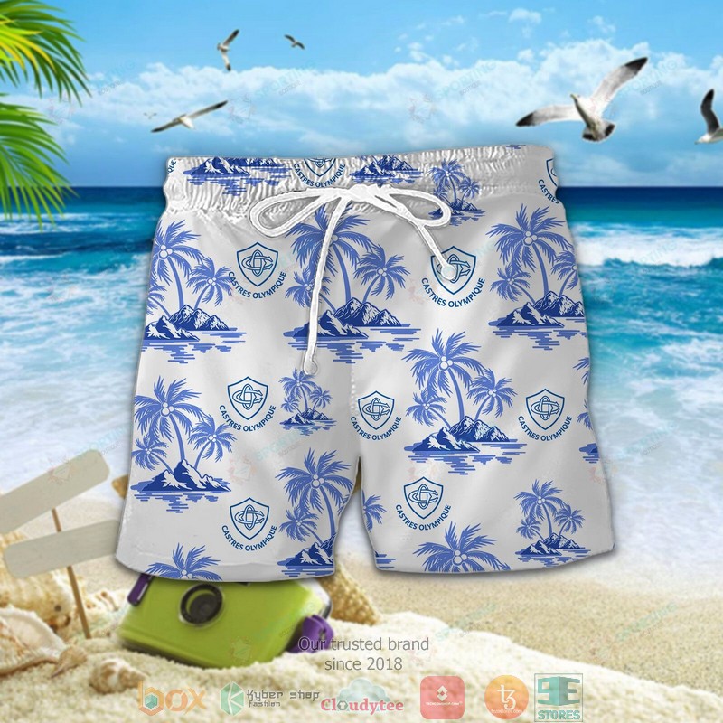 Castres Olympique Hawaiian shirt, short 2 Castres Olympique Hawaiian shirt, short word1