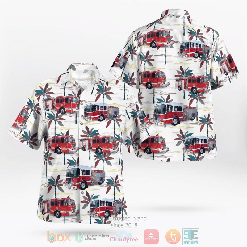 BEST Catoosa County Fire Department Fort Oglethorpe Georgia Hawaii Shirt word3