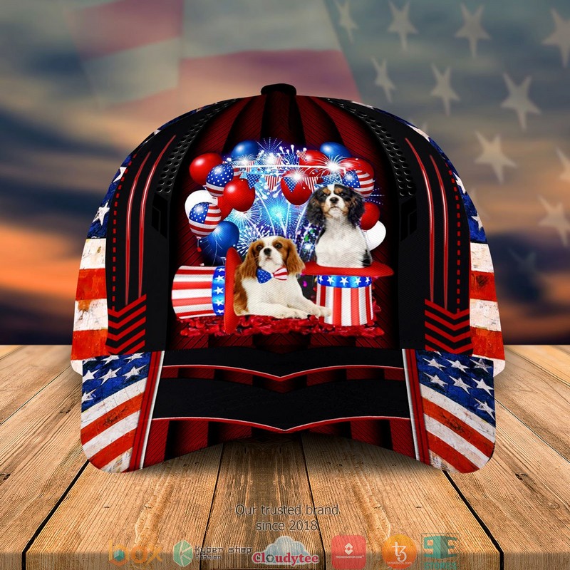 Cavalier King Charles Spaniel Patriot Us Flag Balloon Cap 2 Cavalier King Charles Spaniel Patriot Us Flag Balloon Cap word2