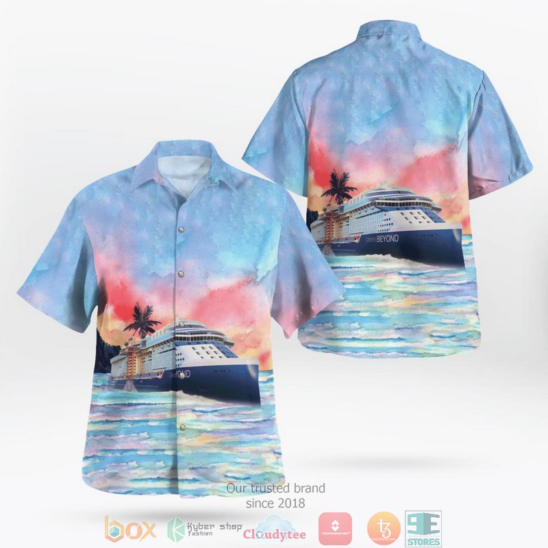 Celebrity Cruises Celebrity Beyond Hawaii 3D Shirt word1