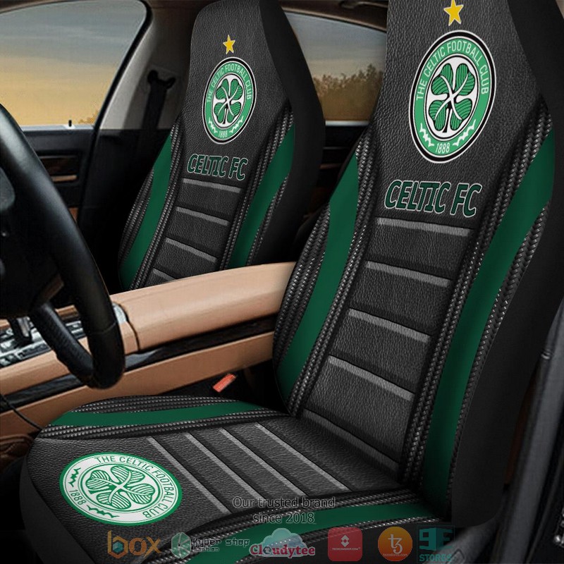 Celtic FC Dark Green Car Seat Covers
