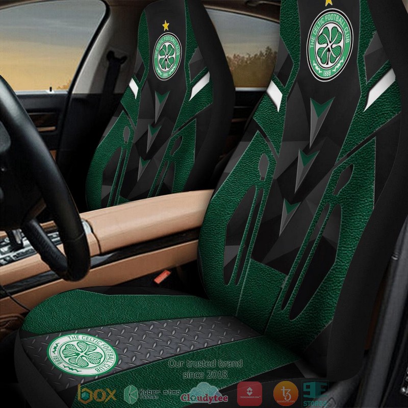 Celtic FC Green Car Seat Covers