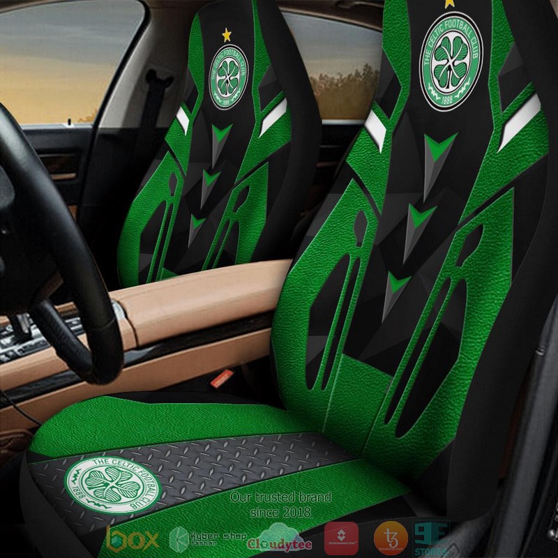 Celtic FC Twinkle Green Car Seat Covers