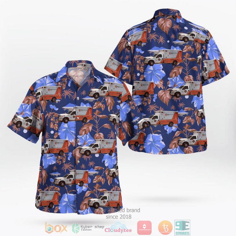 NEW Century Ambulance Service Jacksonville Florida Aloha Shirt 9 NEW Century Ambulance Service Jacksonville Florida Aloha Shirt word2