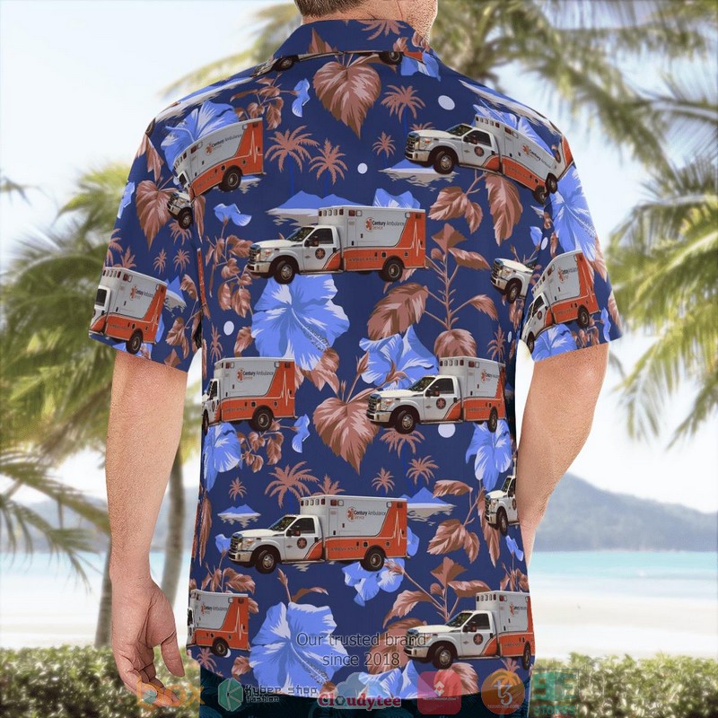 NEW Century Ambulance Service Jacksonville Florida Aloha Shirt 4 NEW Century Ambulance Service Jacksonville Florida Aloha Shirt word2