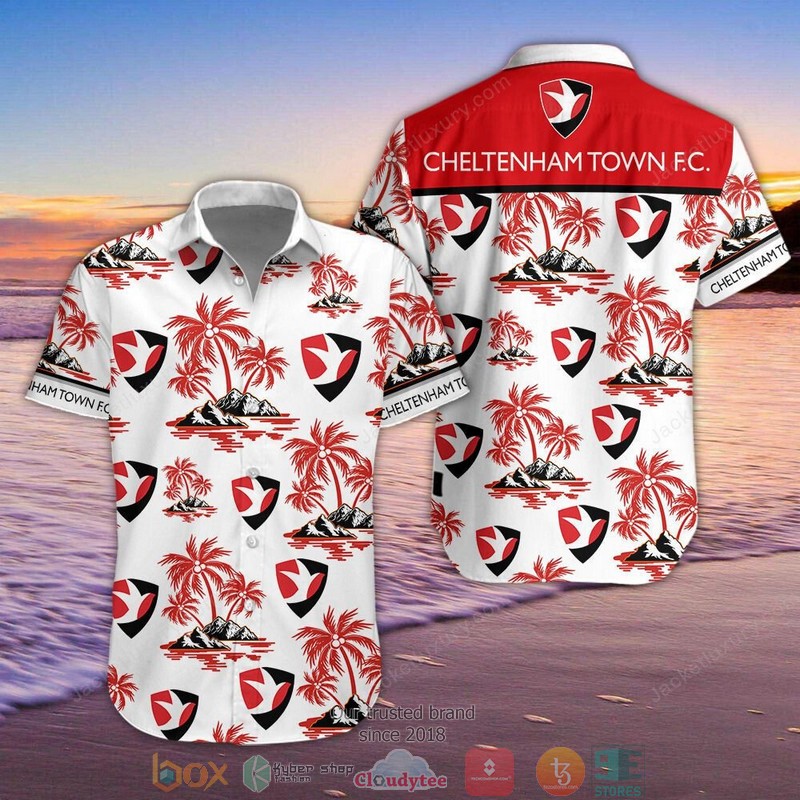 Cheltenham Town Hawaiian shirt, short word3
