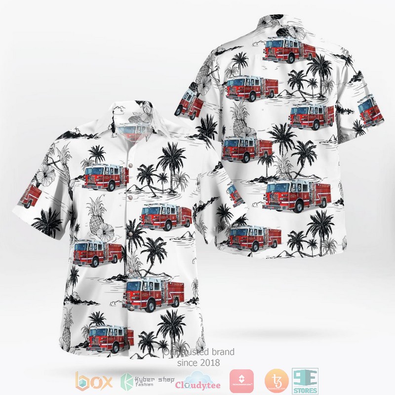 Chestertown Volunteer Fire Company Hawaii 3D Shirt word2