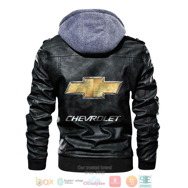 NEW Chevrolet company logo PU Leather Jacket 6 NEW Chevrolet company logo PU Leather Jacket word1