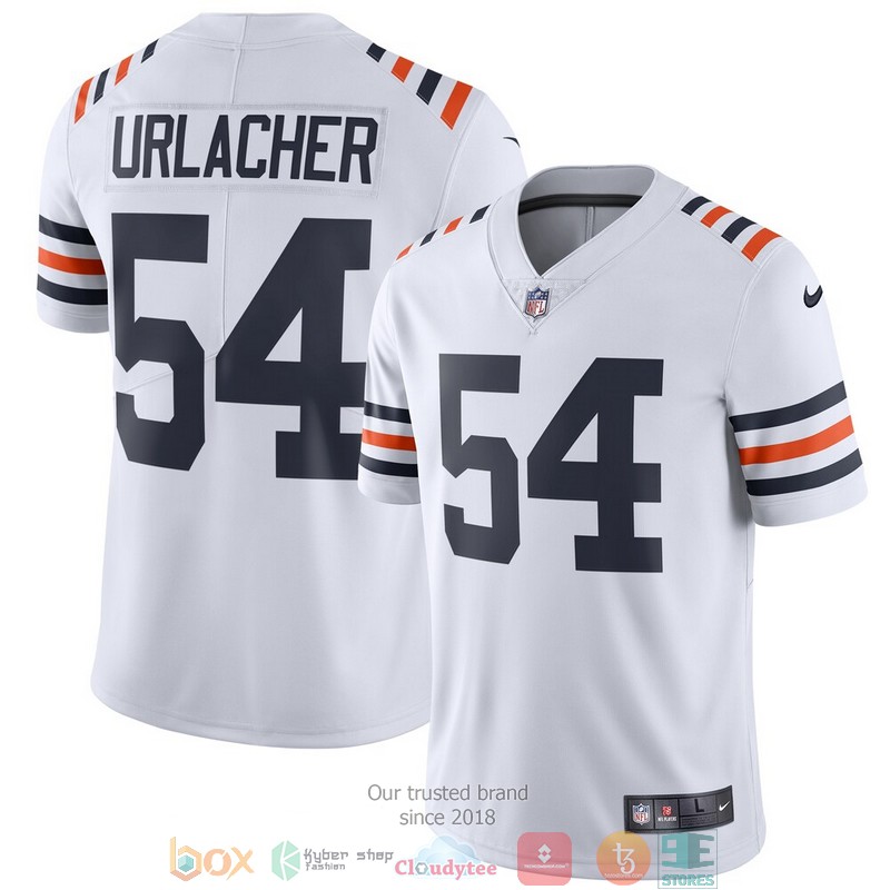 Chicago Bears Brian Urlacher White 2019 Alternate Classic Retired Football Jersey 2 Chicago Bears Brian Urlacher White 2019 Alternate Classic Retired Football Jersey word1