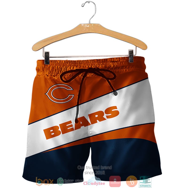 Chicago Bears Hawaiian Shorts