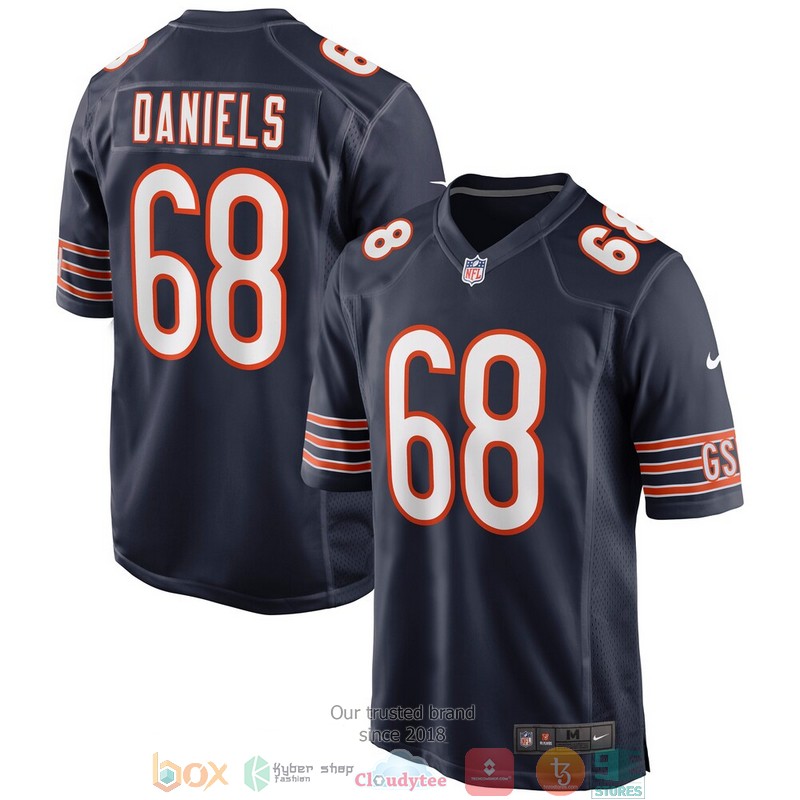 Chicago Bears James Daniels Navy Football Jersey 3 Chicago Bears James Daniels Navy Football Jersey word2