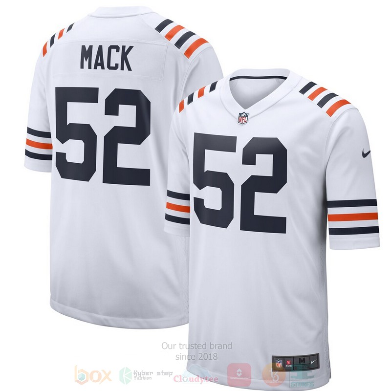 BEST Chicago Bears Khalil Mack White 2019 Alternate Jersey Football Shirt 2 BEST Chicago Bears Khalil Mack White 2019 Alternate Jersey Football Shirt word1