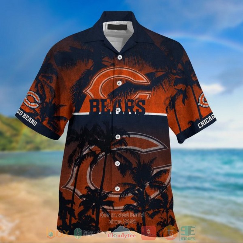 NEW Chicago Bears palm tree Hawaii Shirt 2 NEW Chicago Bears palm tree Hawaii Shirt word3