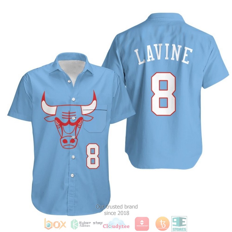 Chicago Bulls Zach Lavine 8 2020 Blue Jersey Inspired Hawaiian Shirt 1 Chicago Bulls Zach Lavine 8 2020 Blue Jersey Inspired Hawaiian Shirt word3