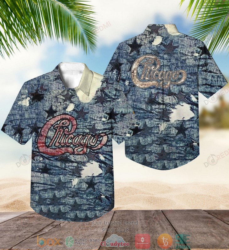 Chicago Chicago III Short Sleeve Hawaiian Shirt word3