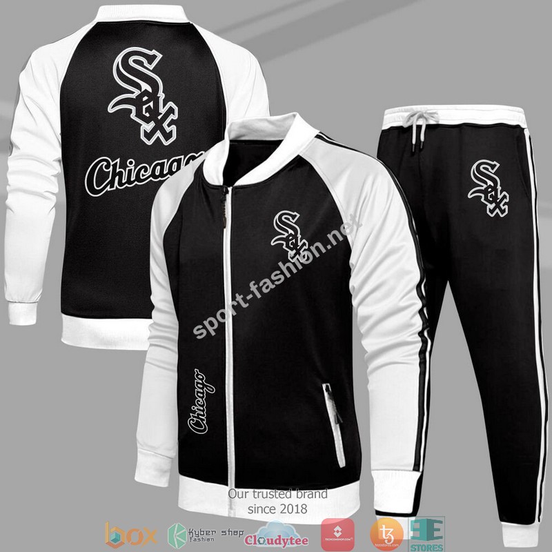 Chicago White Sox Tracksuit Jacket, Pants word2