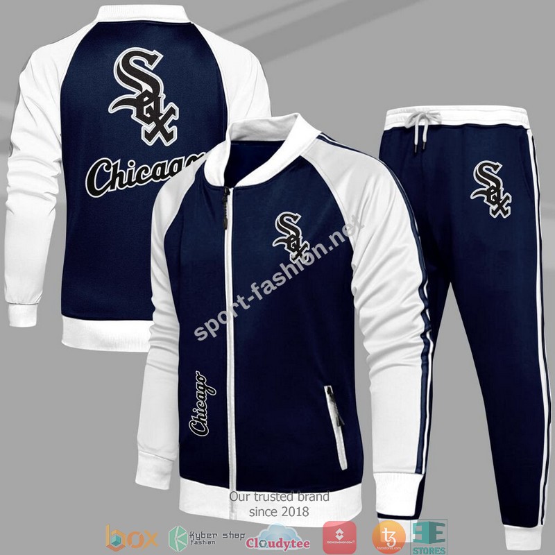 Chicago White Sox Tracksuit Jacket, Pants word2