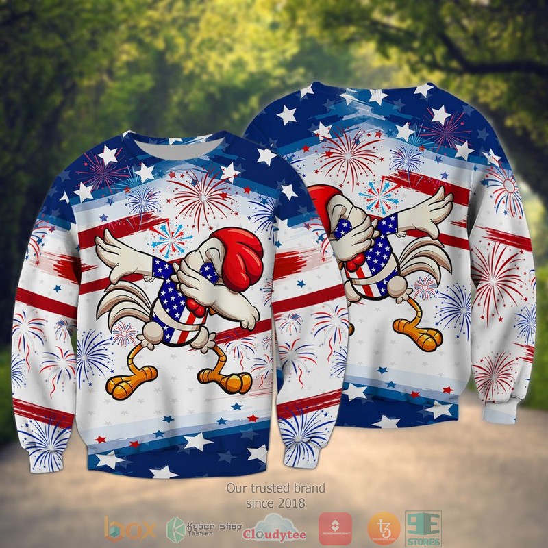 Chicken Dab Independence day Shirt, hoodie 3 Chicken Dab Independence day Shirt, hoodie word1