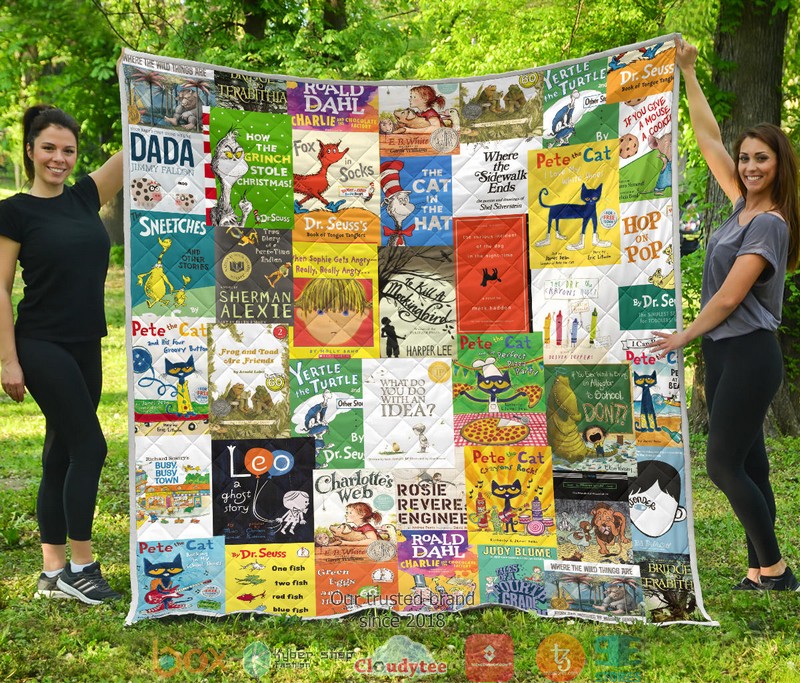 Children's Books Quilt word2